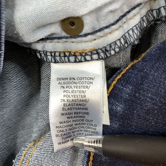 Ann Taylor LOFT Modern Bootcut Women's Jeans Size 28 Blue Denim - Picture 5 of 10